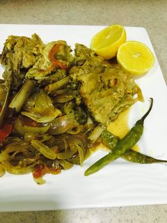 صورة لوصفة ريش لحم بالبصل ع طريقتي الخاصه 😋