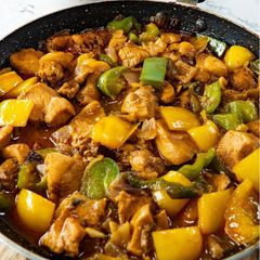 A picture of No Fry Chili Chicken.