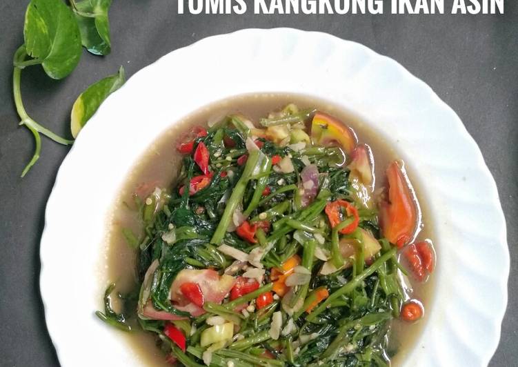 Tumis Kangkung Ikan Asin