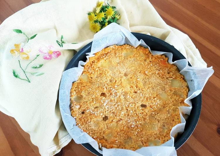 Sformato di riso integrale alle carote