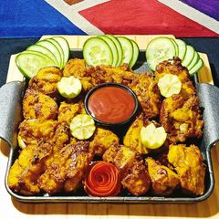 A picture of Spicy Chicken Pakora 😍😋.