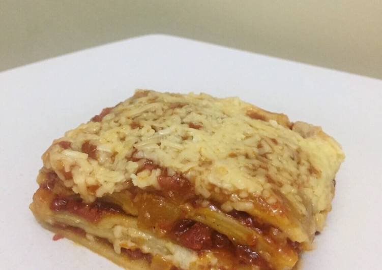 Lasagna Kulit Pangsit