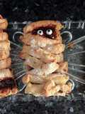 Momias de hojaldre para Halloween