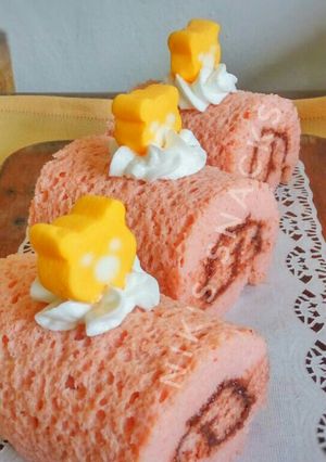 Foto resep Mini roll cake #ketopad