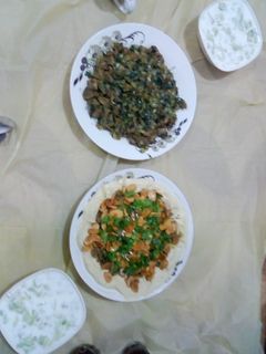 صورة لوصفة قوانص مع بصل وبقدونس