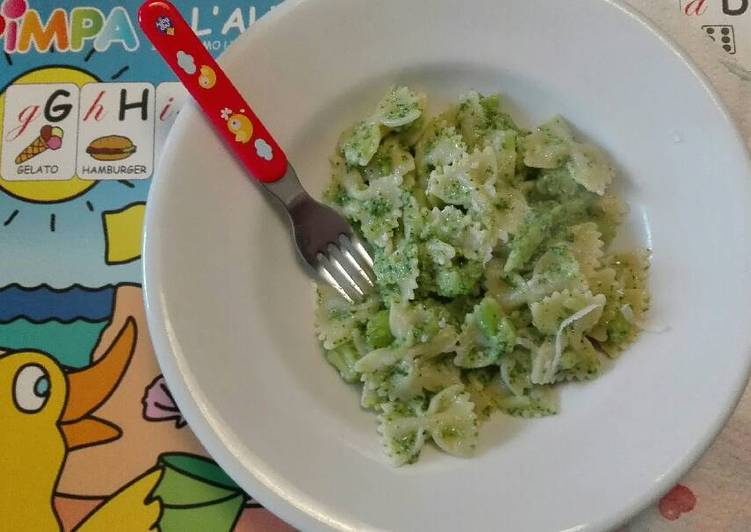 Recetta di Fatto in casa super veloce Farfalle al coccodrillo 🐊