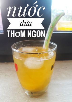 Hình của món Nước dứa giải khát.