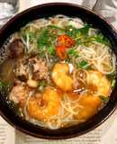 Bún mọc tôm