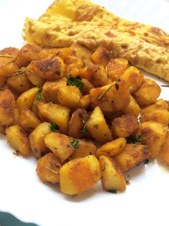 A picture of Skillet potatoes.