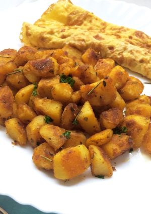 A picture of Skillet potatoes.