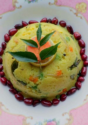 A picture of Upma.