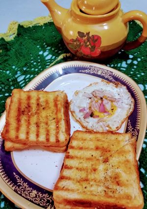 ব্রেড বাটার টোস্ট (Bread Butter Toast recipe in Bengali) রেসিপির প্রধান ছবি