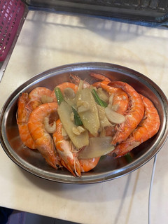 熱炒鮮蝦 的食譜成品照片