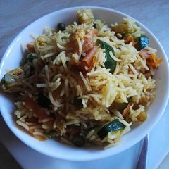 A picture of Buttered Veggie Rice.