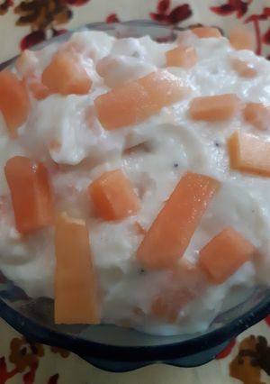 પપૈયા  શ્રીખંડ (Papaya Shrikhand Recipe In Gujarati) રેસીપી મુખ્ય ફોટો