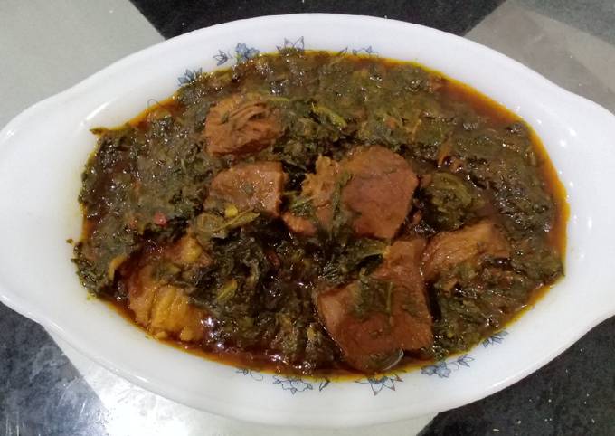 Recipe of Quick Butter oxtail spinach