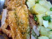Una foto de lomo de cerdo a la paprika