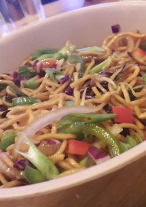 A picture of Vegetable noodles.