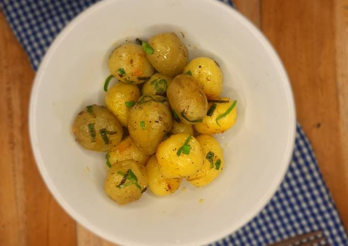 Resep Garlic Baby Potato