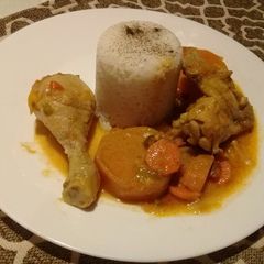 A picture of Chicken stew.