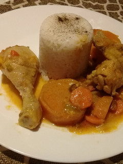A picture of Chicken stew.