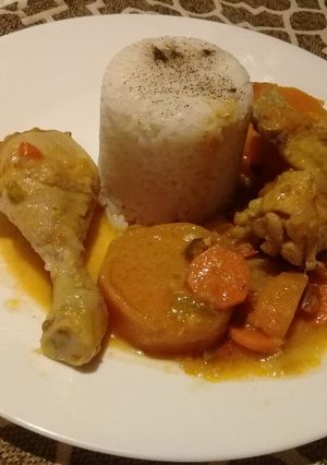 A picture of Chicken stew.