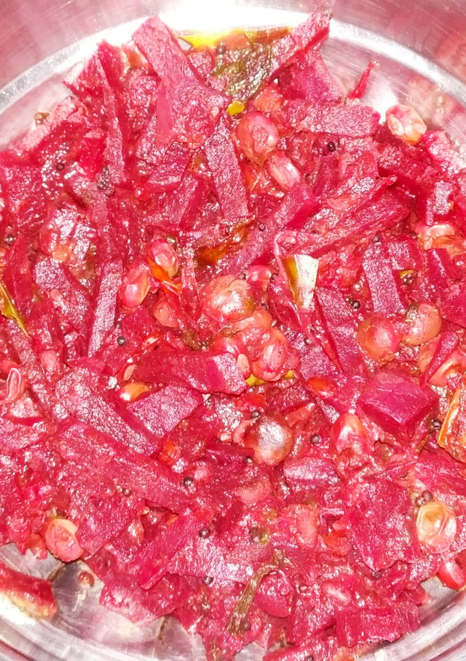 பீட்ரூட்  மசால் செய்முறை முக்கிய புகைப்படம்