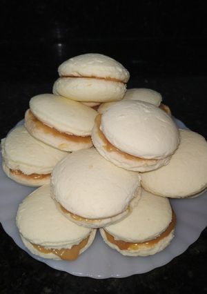 Foto de Alfajor Argentino com recheio de Doce de Leite