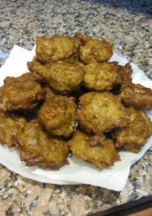 Una foto de Buñuelos de brócoli