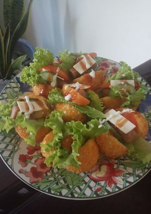 Foto resep Donat sosis