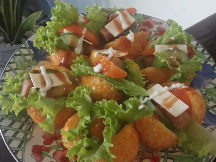 Cara Mudah Menyiapkan Resep Donat sosis yang Bikin Ngiler Anti Ribet, Bisa Manjain Lidah