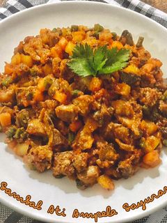 Foto resep Sambal Ati Ampela Sayuran