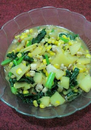 Foto resep Sauteed sweet spicy vegetables (tumis sayuran pedas manis)