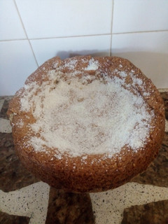 Una foto de Torta de naranja en licuadora