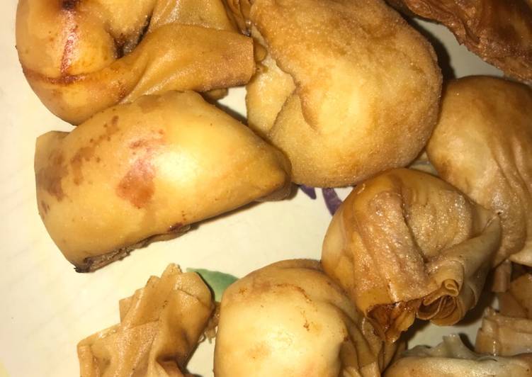 Recipe of Prawn and chicken wontons in 13 Minutes at Home