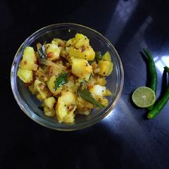 A picture of Batata bhaji.