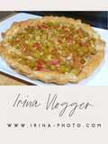 🥧  Delicious and very easy to make homemade rhubarb pie ☕ YUMMY