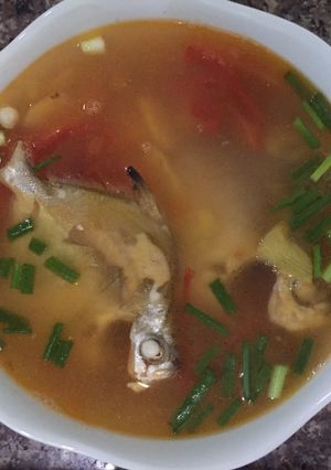 Hình của món Canh cá trànMón cá người Huế.