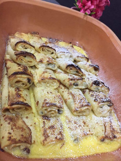 Bécsi sült túrós palacsinta recept fotója