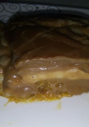 صورة لوصفة قرع عسلي بالبشاميل وصوص التوفي