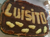 Tarta de galleta casera en porciones personalizadas