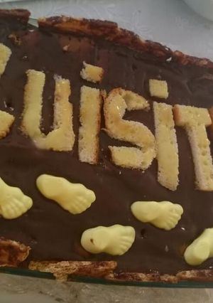Una foto de Tarta de galleta casera en porciones personalizadas