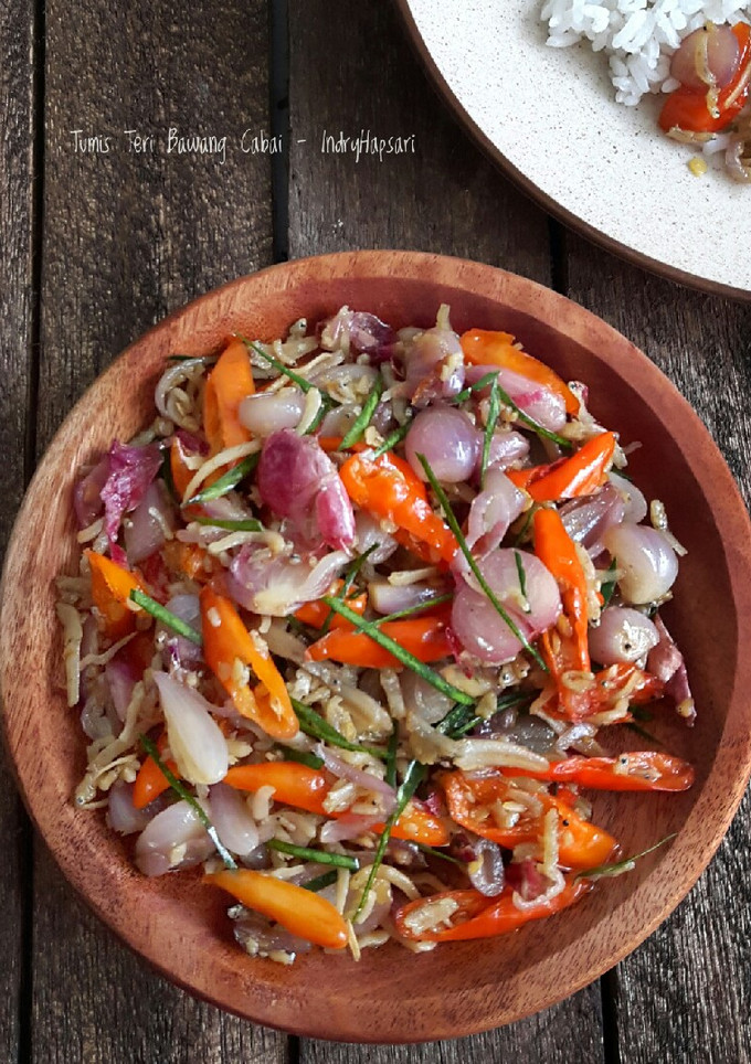 Foto resep Tumis Teri Bawang Cabai #pr_wantuteri