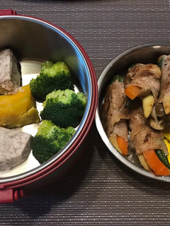 鮮蔬豬肉捲餐盒 的食譜成品照片