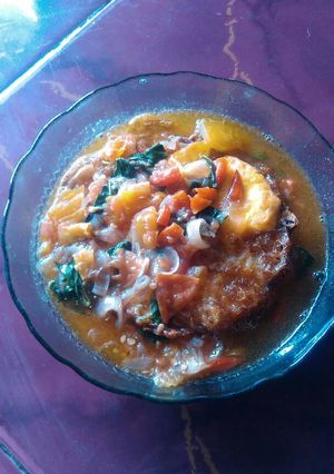 Foto resep Telur Mata Sapi Saos Kemangi
