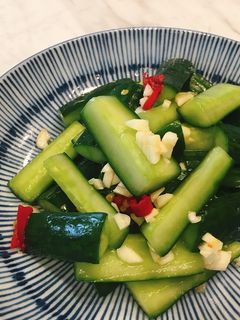 涼拌小黃瓜~簡單好吃 的食譜成品照片