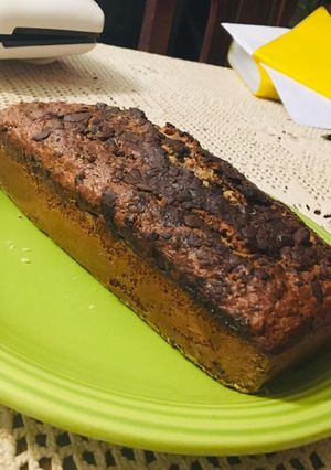 Una foto de 🍌 Budín de banana y avena 🍌