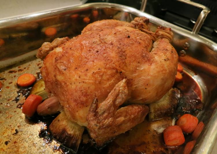 Steps to Make Homemade Roast Chicken