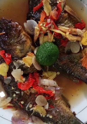 Foto resep Pecak ikan mas
