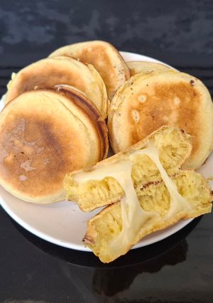 Foto resep Pancake Coin Mozzarella